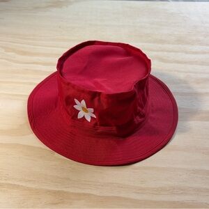 H&M Bright Red Bucket Hat